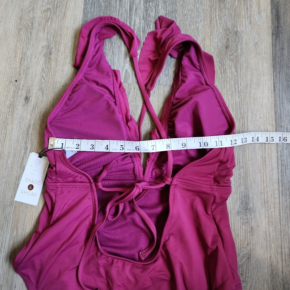 NWT SHADE AND SHORE ONE PIECE SWIMSUIT - Picture 4 of 13